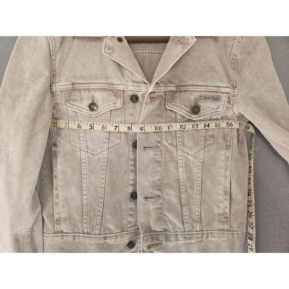 Calvin Klein Men's denim jacket, size XS - Picture 4 of 9